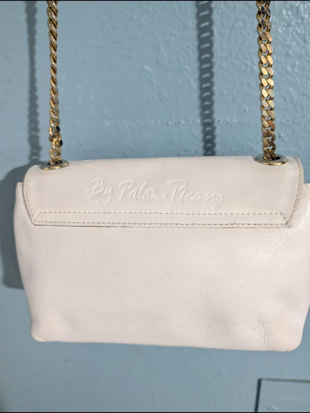 Paloma Picaso Cream Women’s Tote Bag - Elegant Interior Detail